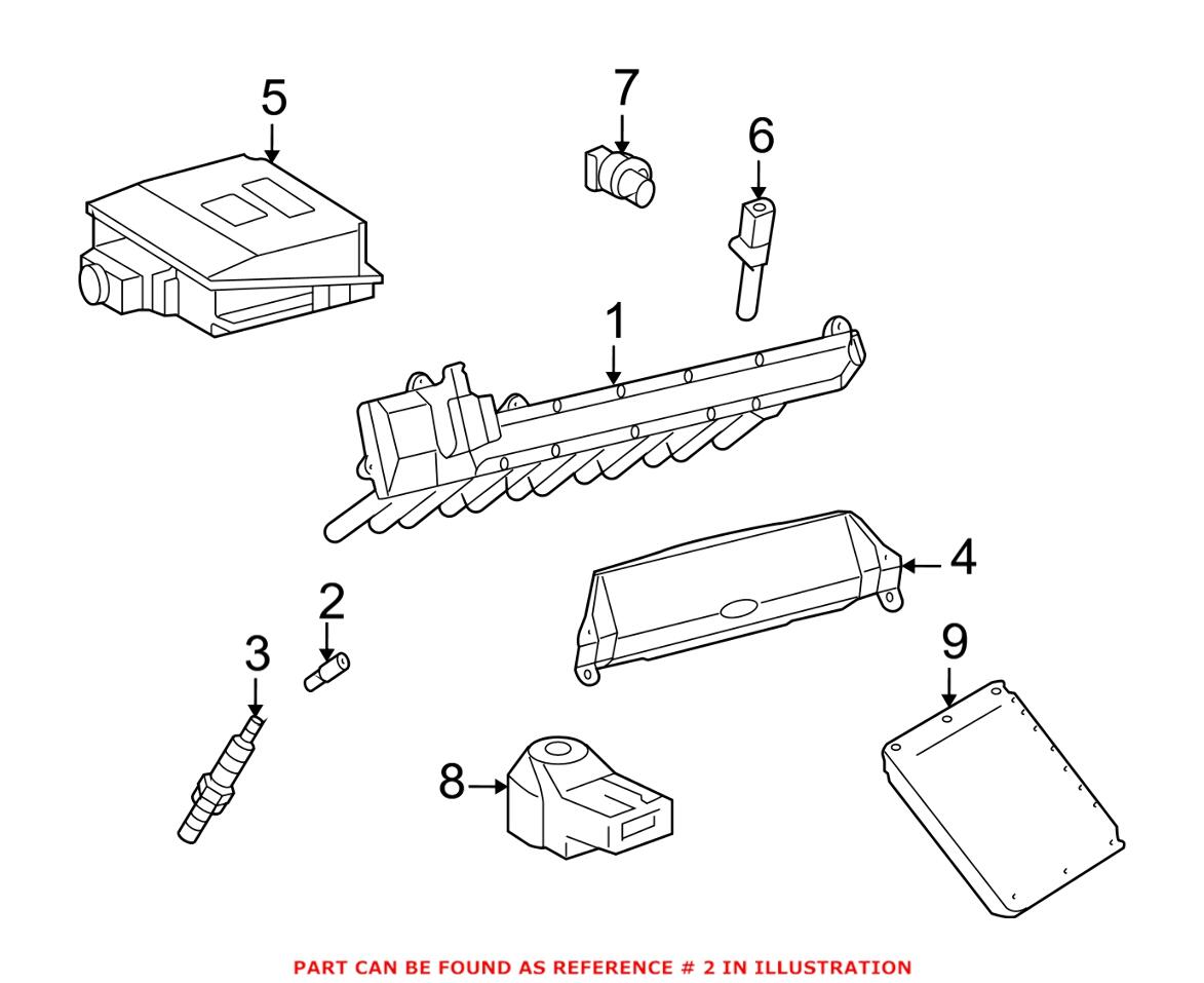 Mercedes Spark Plug Boot 0001590080